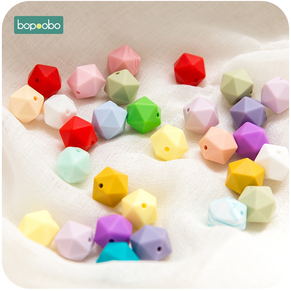 Bopoobo 10pcs 14mm Polygon Sil - Baby Products Eco Friendly のレビューと価格
