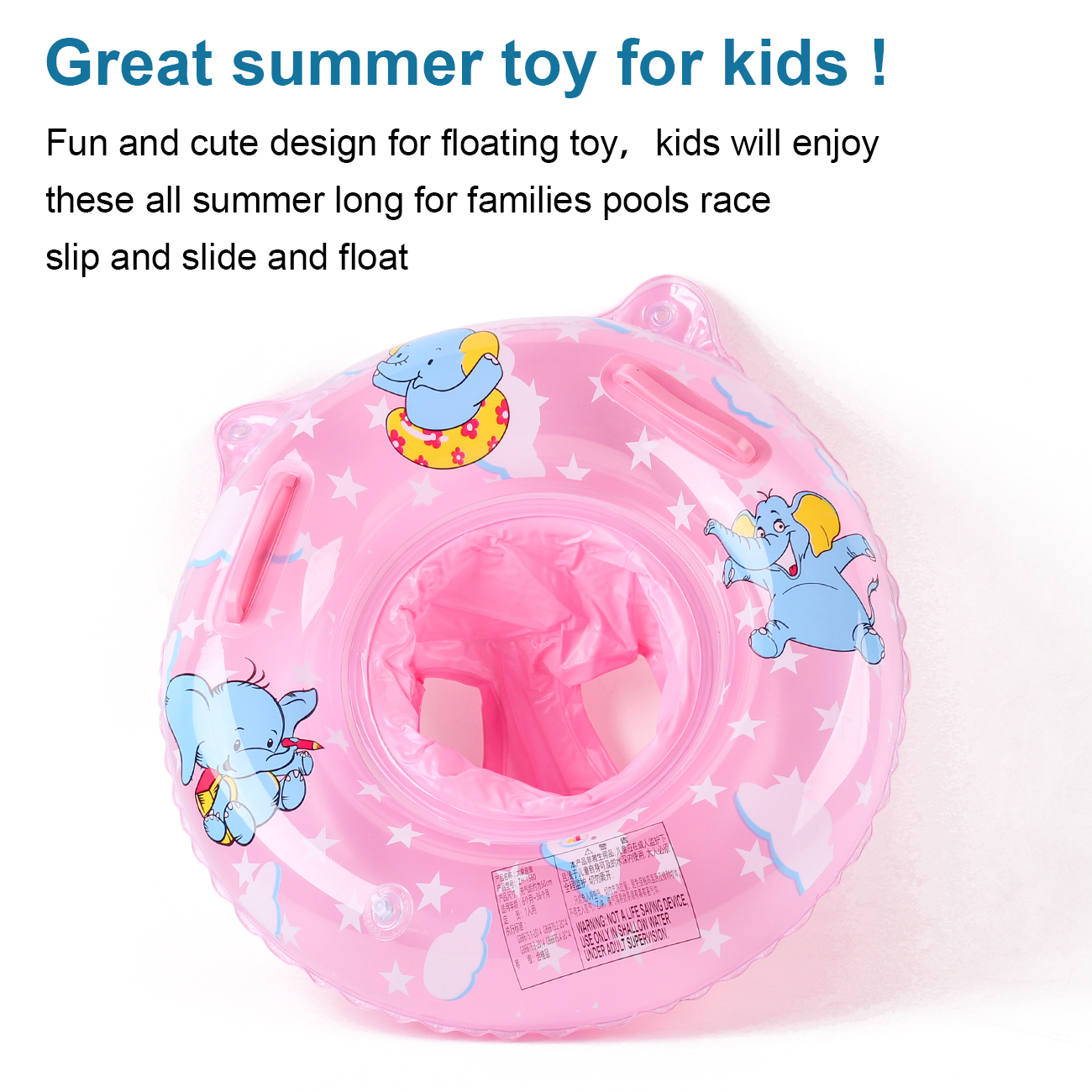 Inflatable Baby Pool Float,Sum - Baby Swimming Floater のレビューと価格