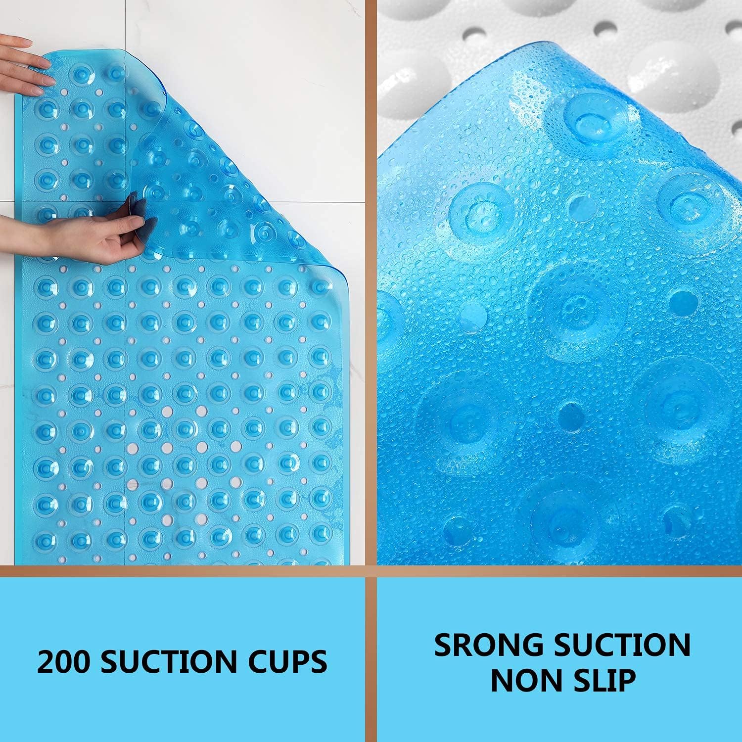 Non Slip Baby Bath Mat 40x16 I - Baby Products Eco Friendly のレビューと価格
