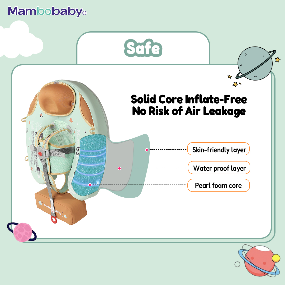 Mambobaby Baby Foldable Float  - Baby Swimming Floater のレビューと価格