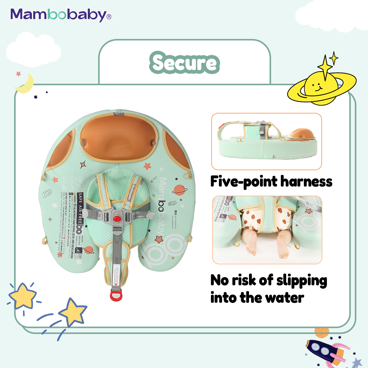 Mambobaby Baby Foldable Float  - Baby Swimming Floater のレビューと価格