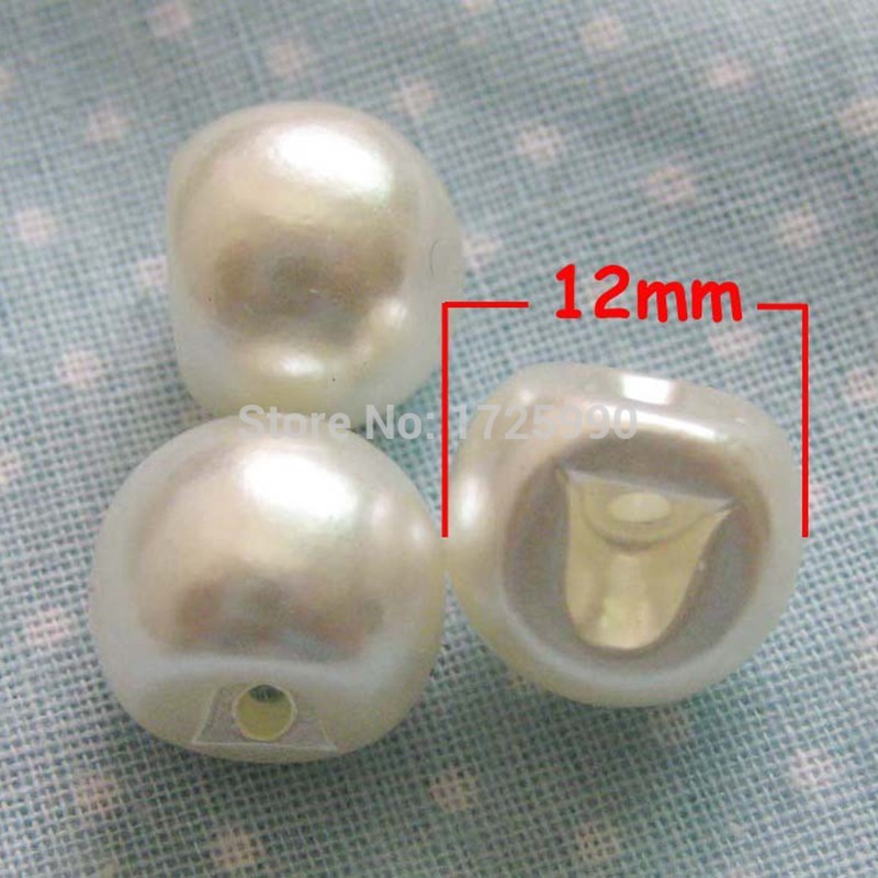 50pcs Pearl Button 12mm Round  - Baby Products Eco Friendly のレビューと価格