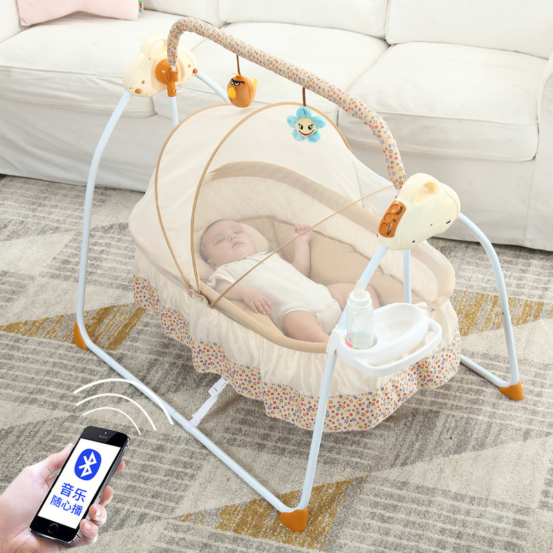 Smart Electric Baby Cradle Bed - Baby Swing Bouncer のレビューと価格