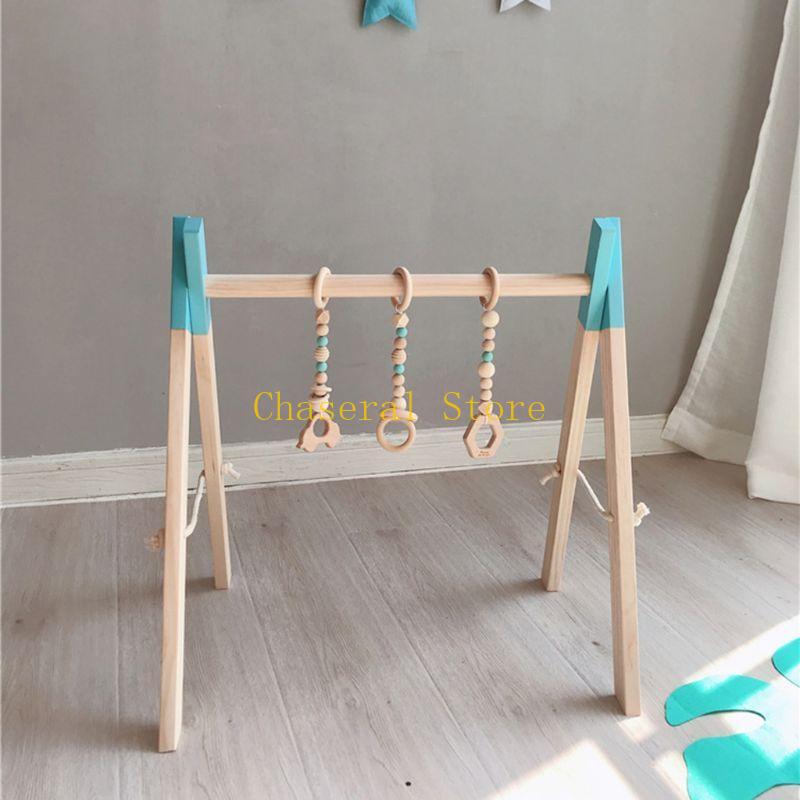 E7CE Nordic Simple Wooden Chil - Baby Swing Bouncer のレビューと価格