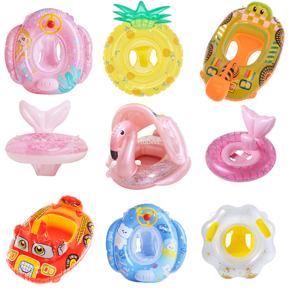 Rooxin Flamingo Swimming Circl - Baby Swimming Floater のレビューと価格
