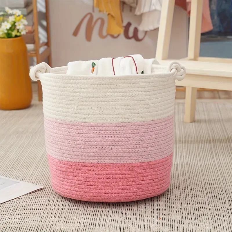 Large Woven Laundry Basket wit - Baby Products Eco Friendly のレビューと価格