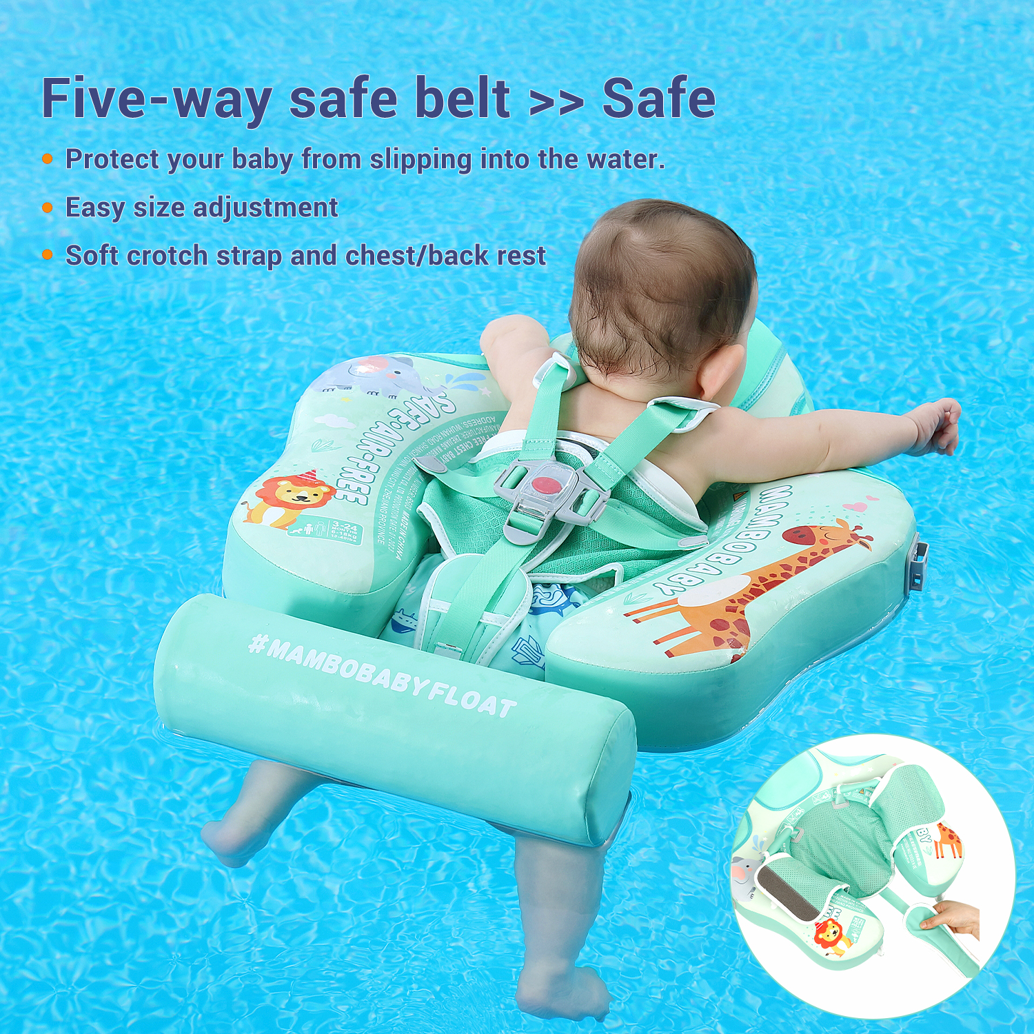 Mambobaby Animal Float Non-Inf - Baby Swimming Floater のレビューと価格