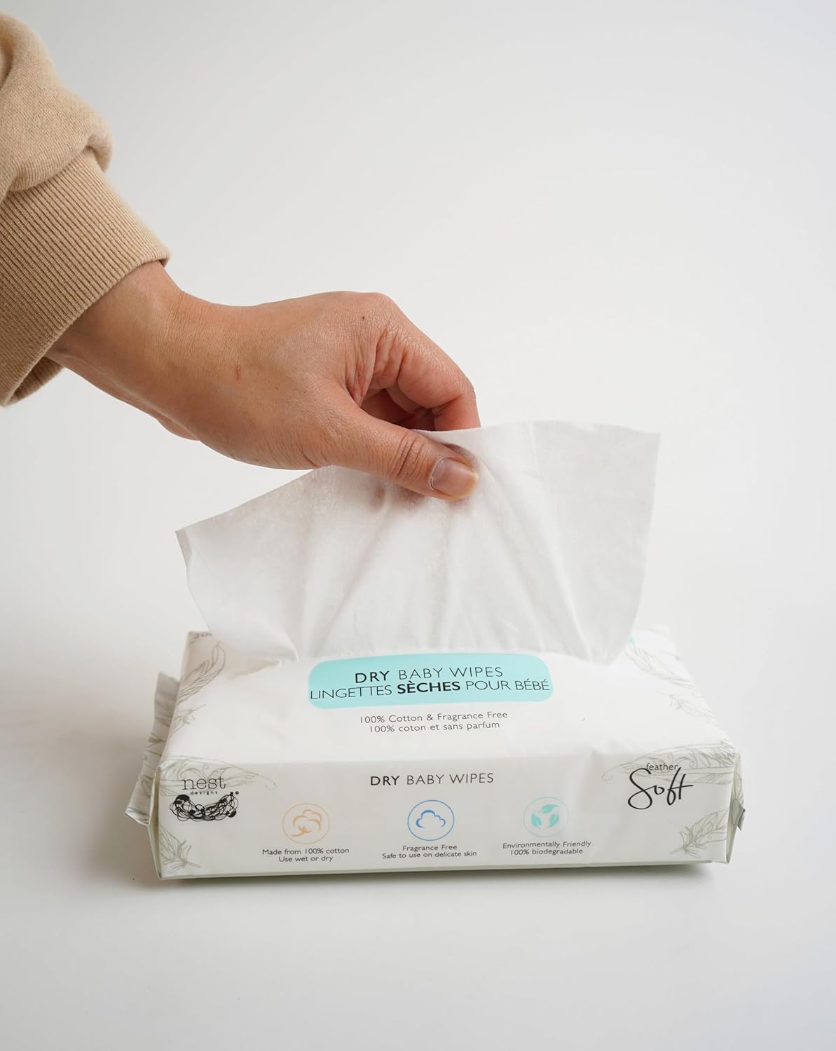 Chemical-Free Dry Baby Wipes f - Baby Products Eco Friendly のレビューと価格