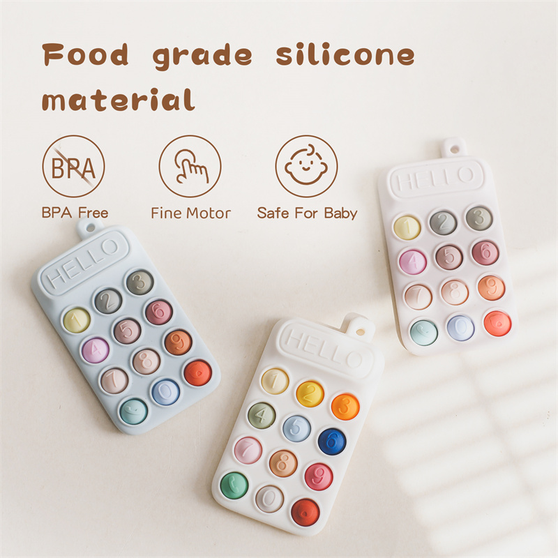 Baby Silicone Cell Phone Teeth - Baby Products Clicks のレビューと価格
