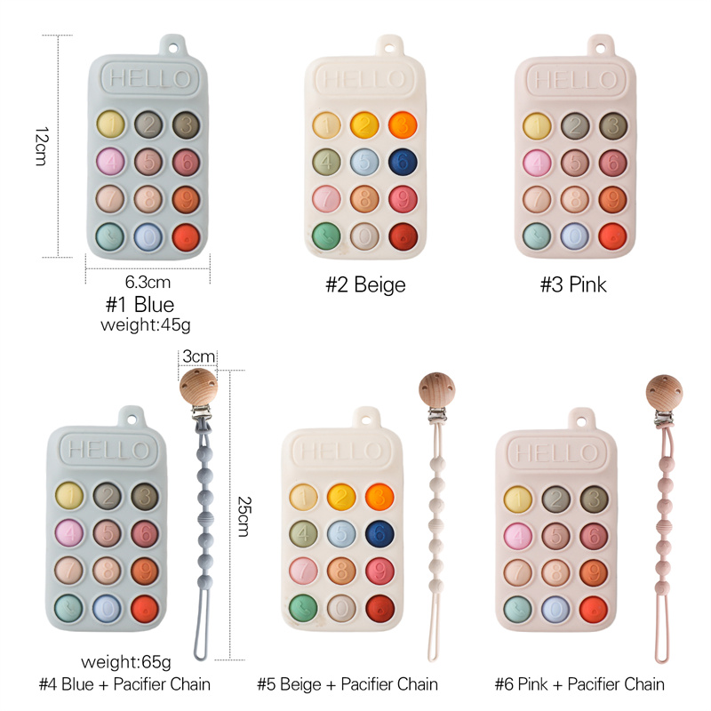 Baby Silicone Cell Phone Teeth - Baby Products Clicks のレビューと価格