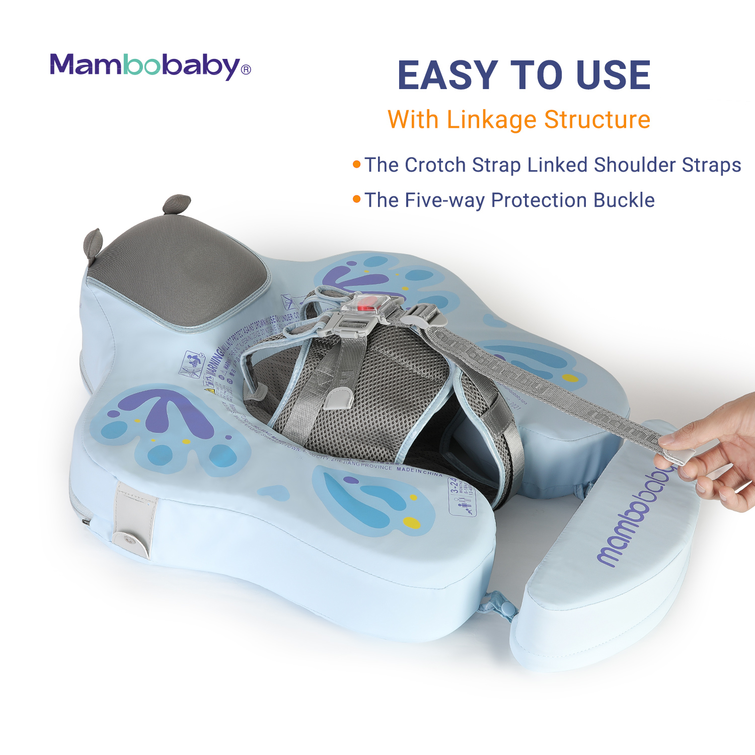 Mambobaby Baby Pool Float with - Baby Swimming Floater のレビューと価格