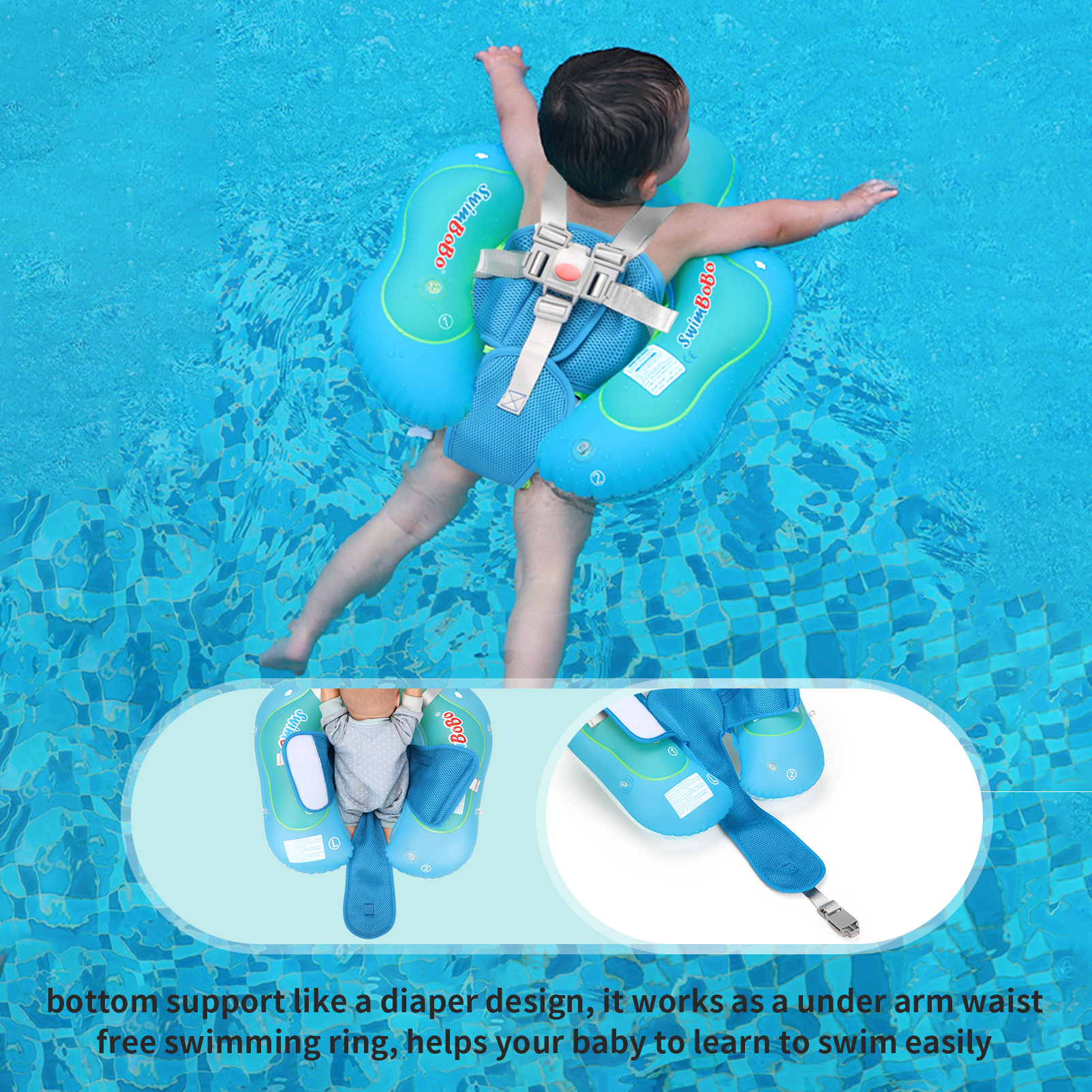 Swimbobo New Upgrade Baby Swim - Baby Swimming Floater のレビューと価格