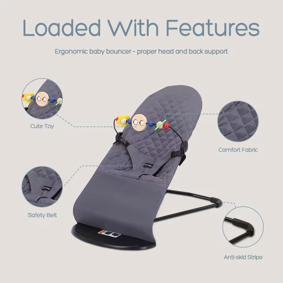 Foldable Baby Rocking Chair wi - Baby Swing Bouncer のレビューと価格