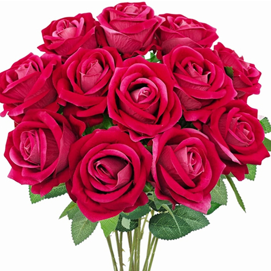 50Pcs Artificial Flowers Roses - Baby Products In Sale のレビューと価格