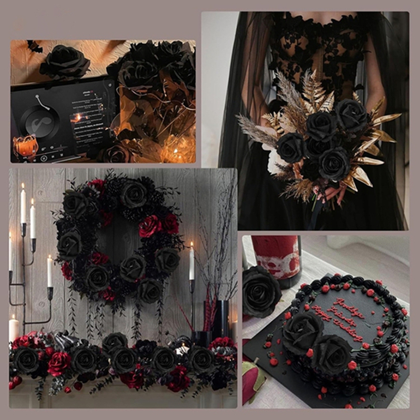50Pcs Artificial Flowers Roses - Baby Products In Sale のレビューと価格