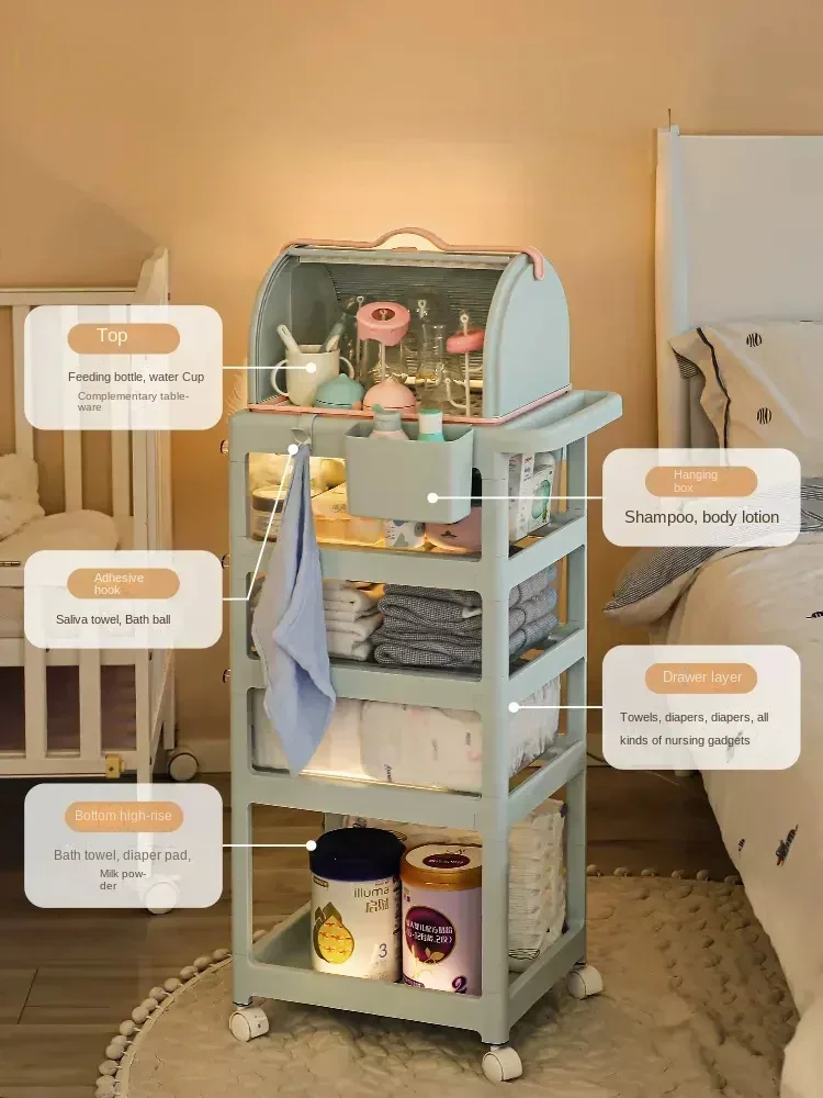 Mobile Storage Racks - Transpa - Baby Products Eco Friendly のレビューと価格