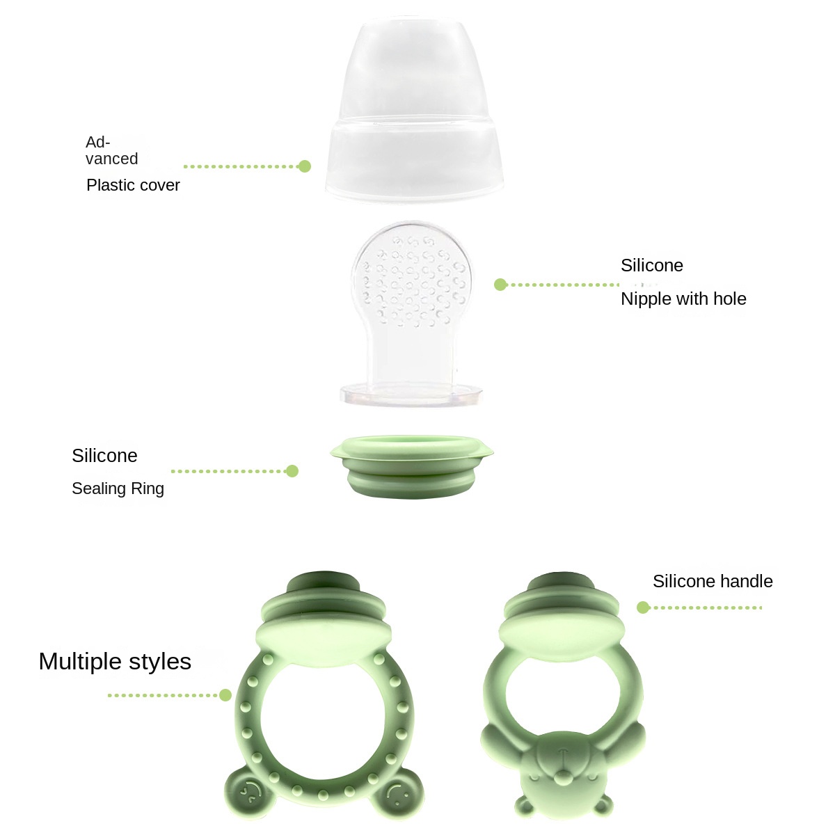 Food Grade Silicone Baby Teeth - Baby Products Eco Friendly のレビューと価格