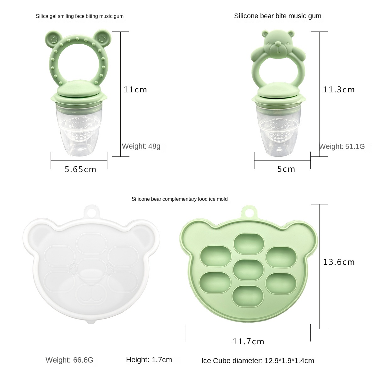 Food Grade Silicone Baby Teeth - Baby Products Eco Friendly のレビューと価格